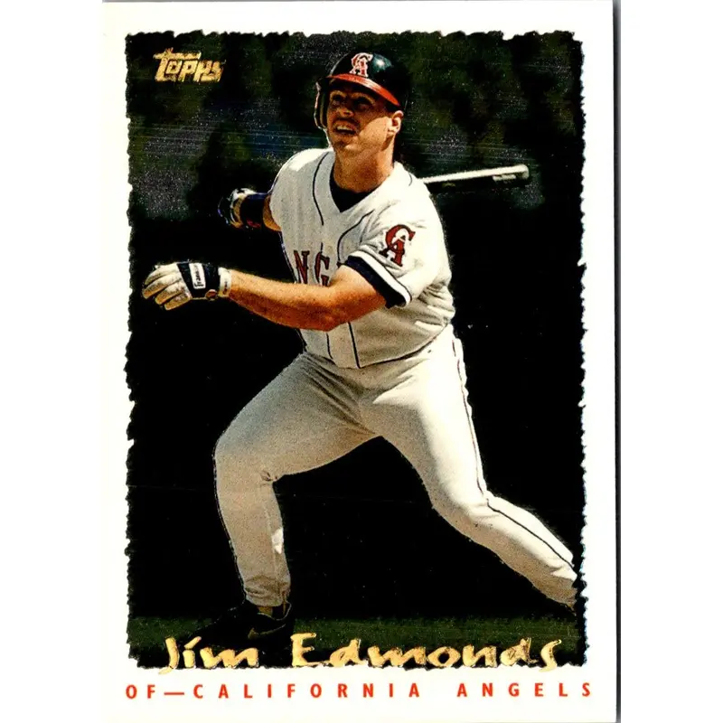 1995 Topps CyberStats (Spectralight) Jim Edmonds #104