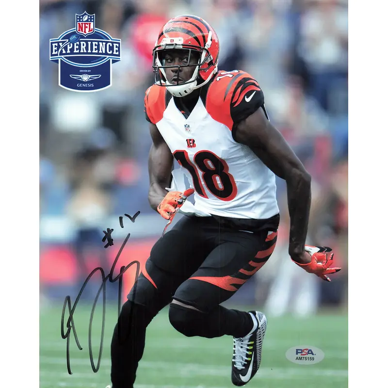A.J. GREEN signed 8x10 photo PSA/DNA Cincinnati Bengals Autographed