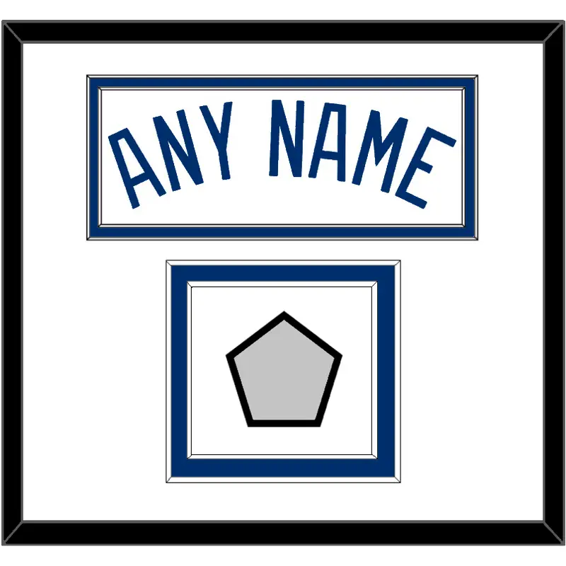 Los Angeles Name & World Series Champions Patch - Home White (2007-2023) - Double Mat 1