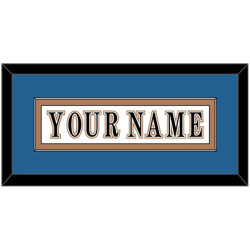 Washington Nameplate - Home White (1995-2007) - Single Mat 2