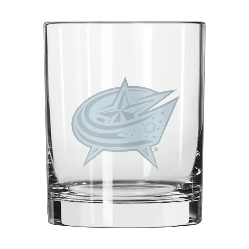 Columbus Blue Jackets 14oz Frost Rocks Glass