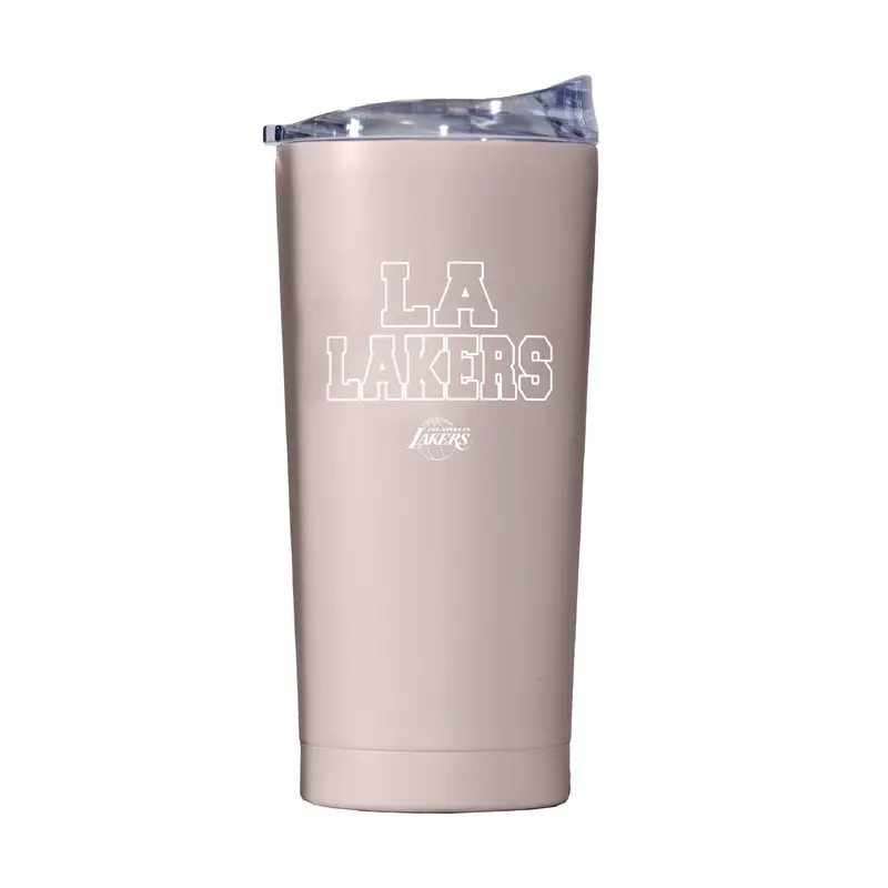 Los Angeles Lakers 20oz Stencil Powder Coat Tumbler