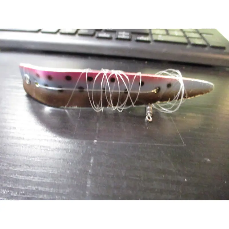 Used Hot Spot Apex 4.5" Salmon Killer Rainbow Trout Trolling Spoon Lure