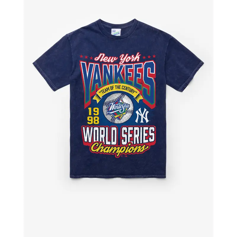 NEW YORK YANKEES COOPERSTOWN WORLD SERIES LOCKER VINTAGE '47 TUBULAR TEE