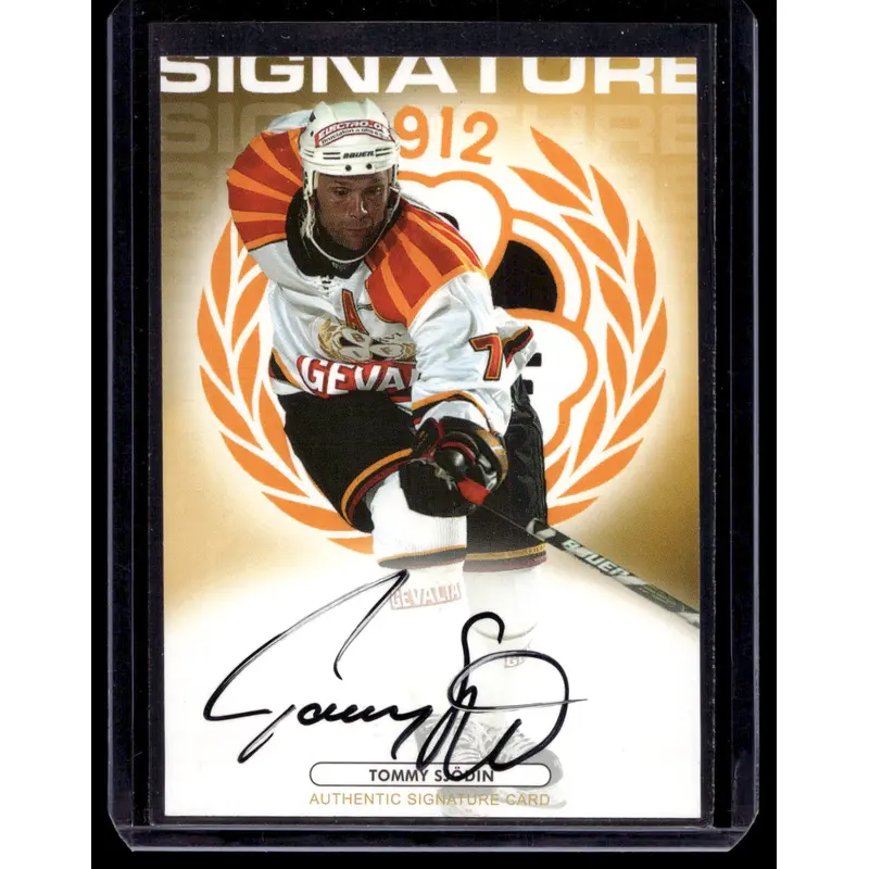 2003-04 SHL Signatures - Tommy Sjdin