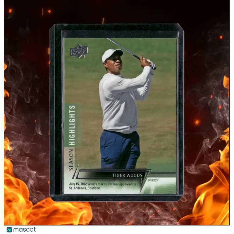 2024 Upper Deck Golf Tiger Woods Season Highlights #78