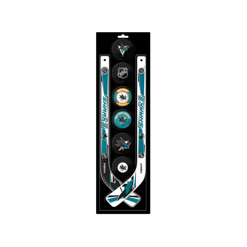 NHL San Jose Sharks FaceOff 8-Pack Action Set