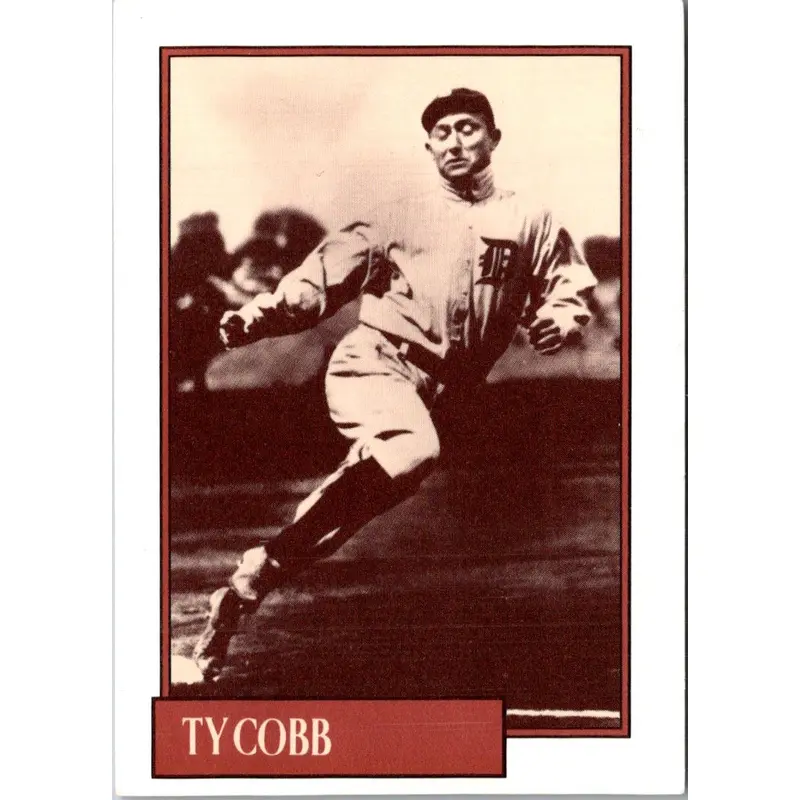 1991 Homers Cookies Classics Ty Cobb #4