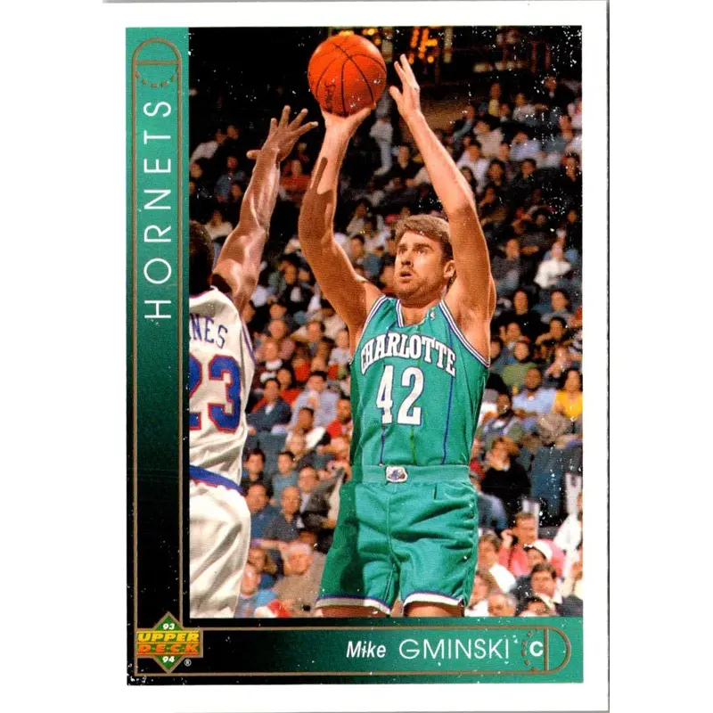 1993 Upper Deck Mike Gminski #109
