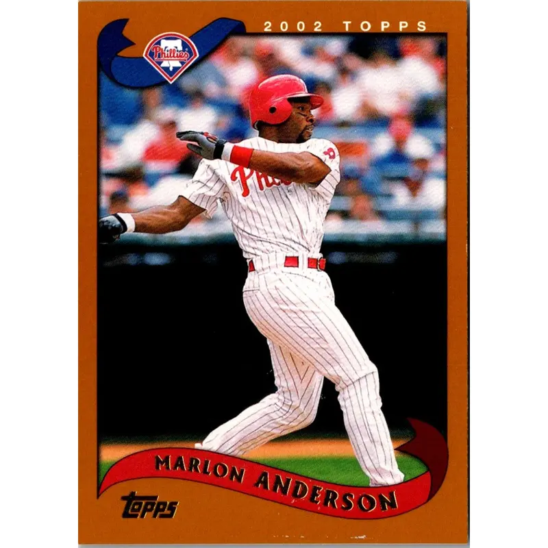 2002 Topps Marlon Anderson #269