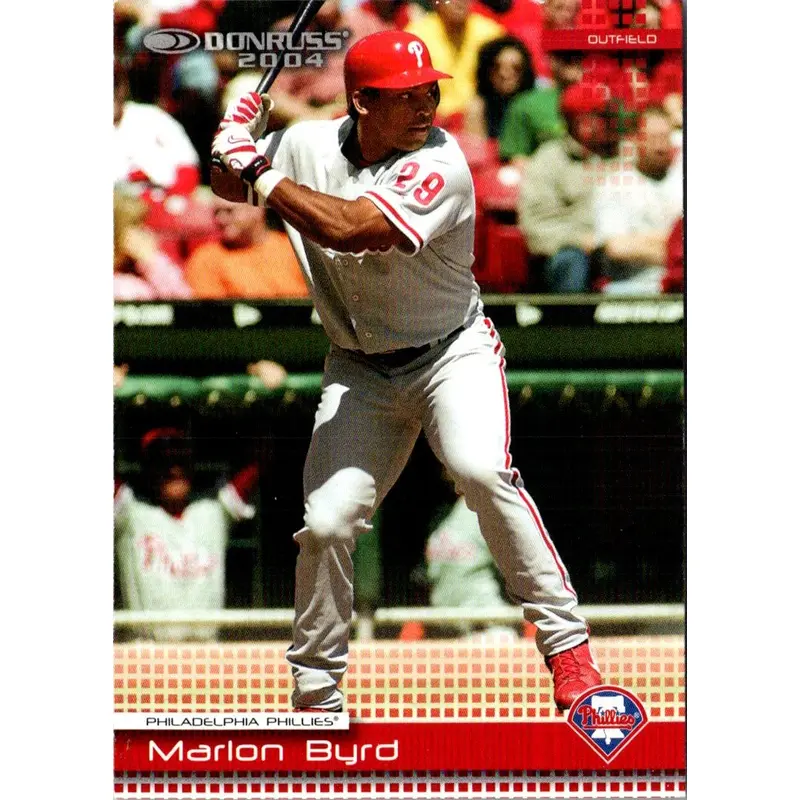 2004 Donruss Press Proofs Red Marlon Byrd #327