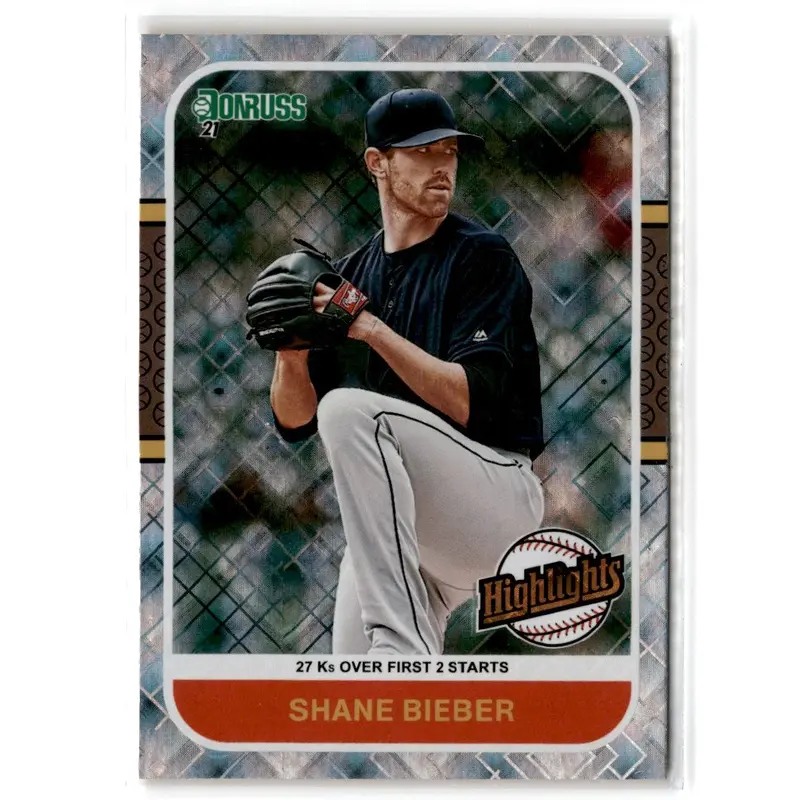 2020 Topps Triple Threads Shane Bieber #31
