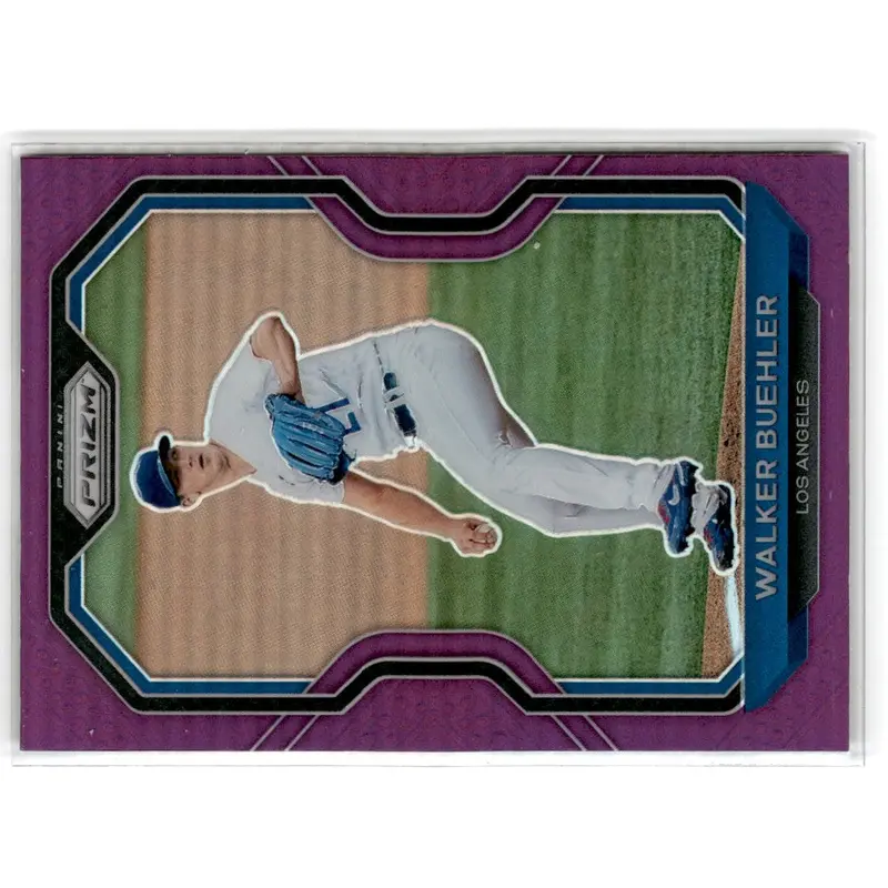 2021 Panini Prizm Purple Walker Buehler #152