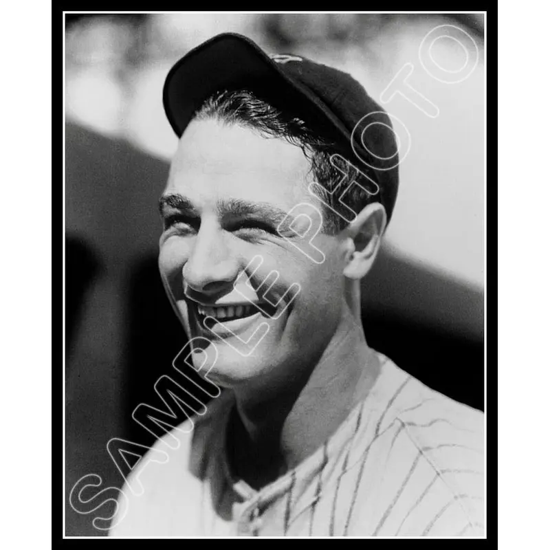 Lou Gehrig 8X10 Photo - 1925 New York Yankees - 332
