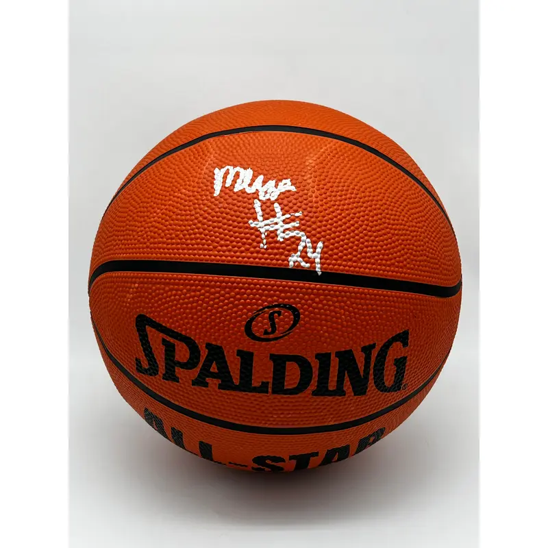 Maxwell Lewis Signed Basketball PSA/DNA Autographed Lakers