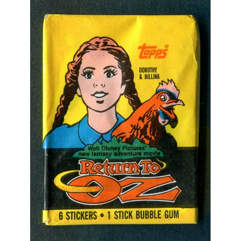 1985 Topps Return to Oz Unopened Wax Pack