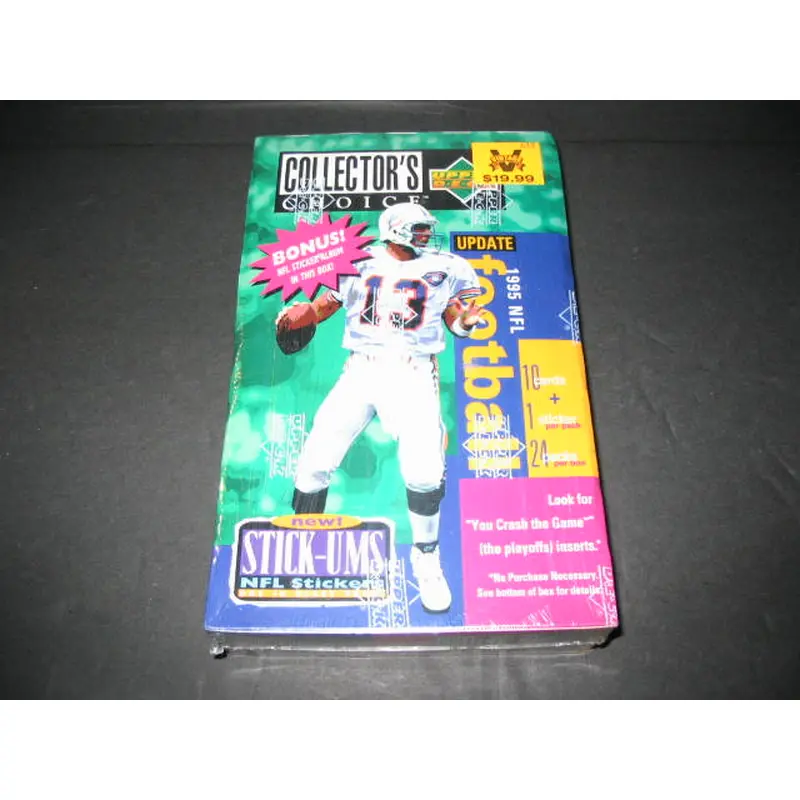 1995 Upper Deck Collector's Choice Football Update Box (24/10)