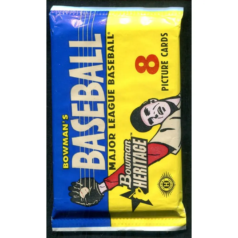 2004 Bowman Heritage Baseball Unopened Pack (Hobby) (8)