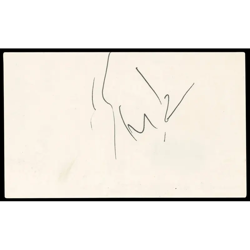 Sinbad Jingle All The Way Authentic Signed 3x5 Index Card BAS #BL98614