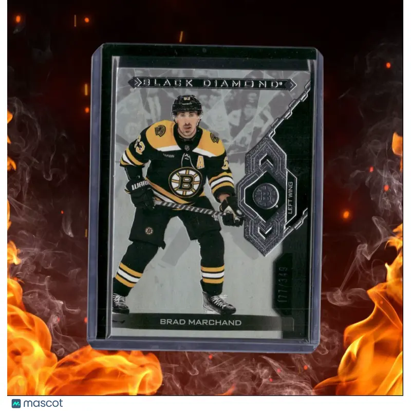 2023-24 Upper Deck Black Diamond Brad Marchand 177/349 #BDB-BM