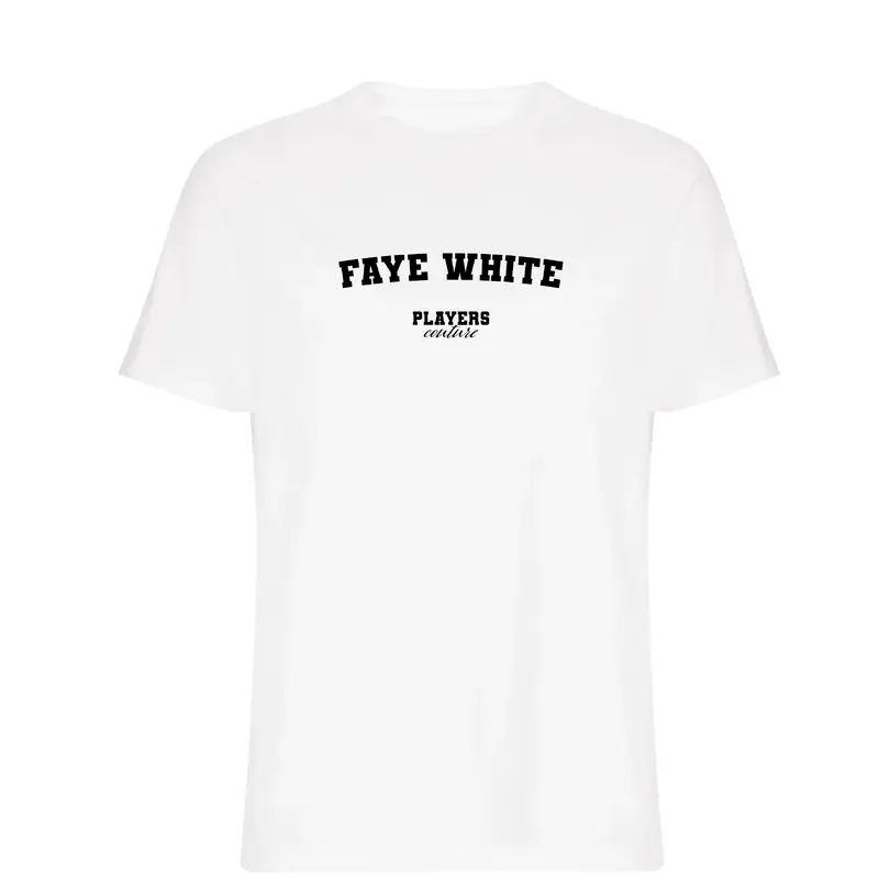 Faye White Players Couture Mens T-Shirt