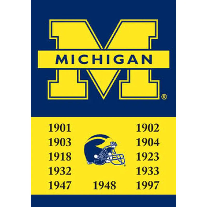 Michigan Wolverines "11-Time Football Champs" Banner - BSI