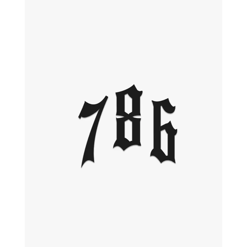 THE (786) VANQUISH PREMIUM DECAL
