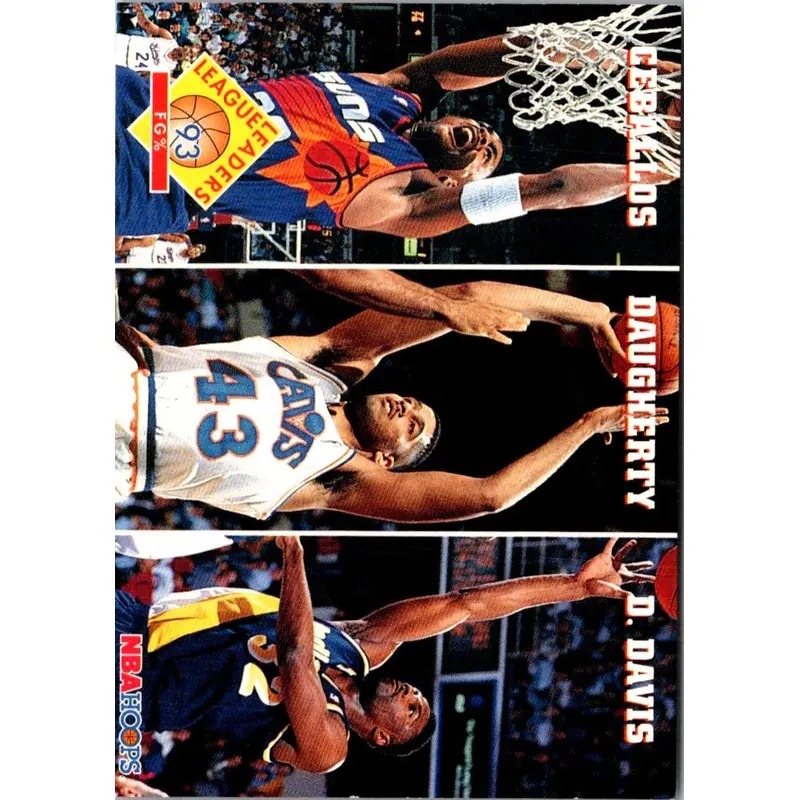 1993 Hoops Cedric Ceballos/Brad Daugherty/Dale Davis #285