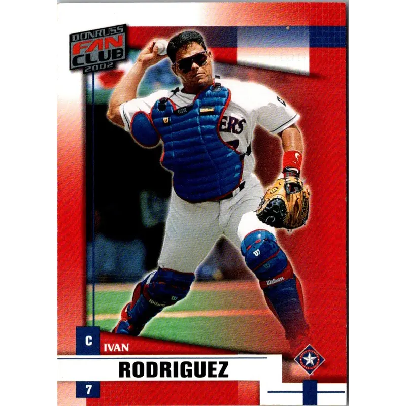 2001 Donruss Class of 2001 Ivan Rodriguez #72