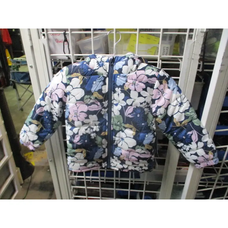 New Pulse Nova Preschool Snow Jacket Youth Size Small ( 4/5) - Floral Navy