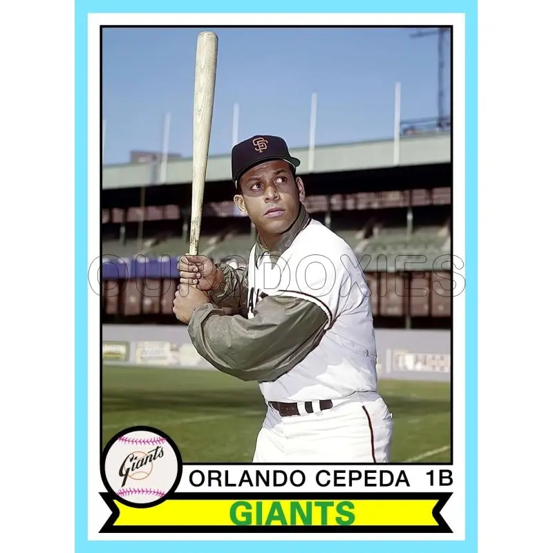Orlando Cepeda 1979 Topps Custom Card - 4915