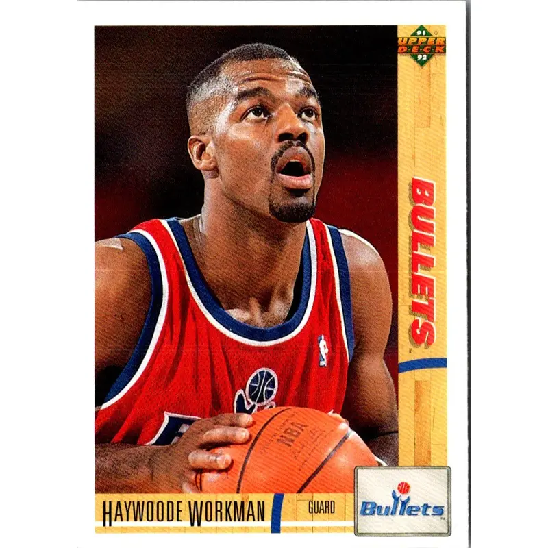 1991 Upper Deck Haywoode Workman #330 Rookie