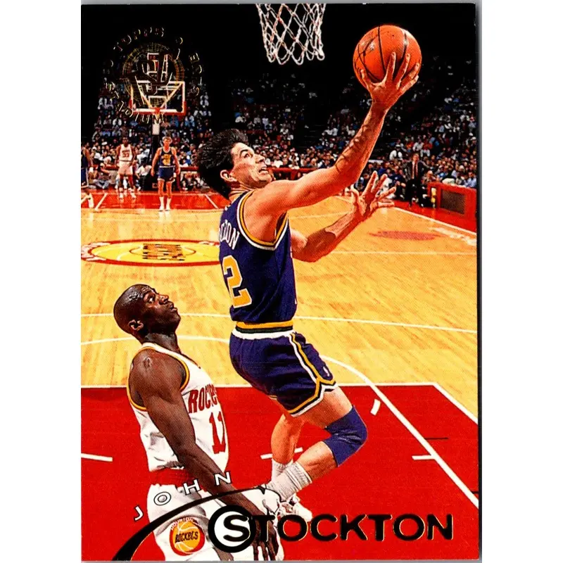 1994 Stadium Club John Stockton #75