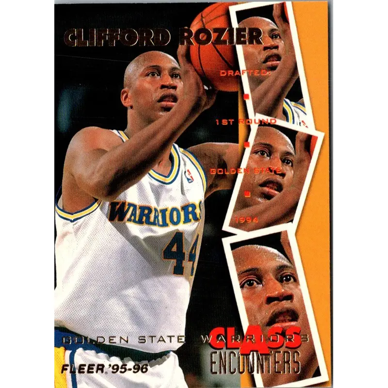 1995 Fleer Class Encounters Clifford Rozier #18