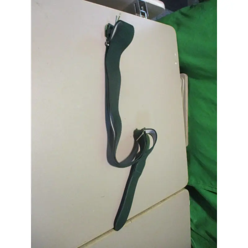 Used All Star Green Adult Baseball Belt