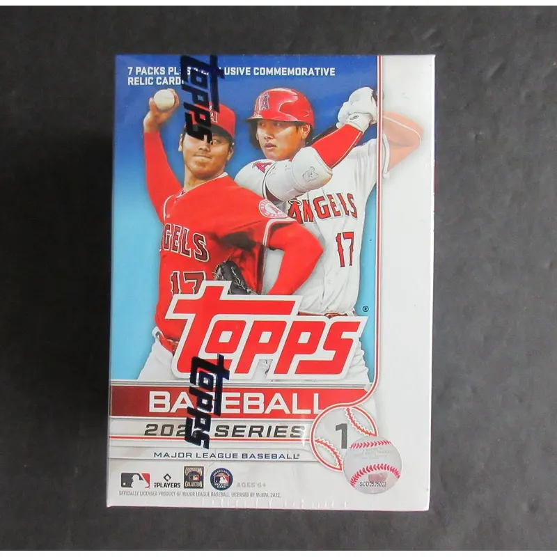 2022 Topps Baseball Series 1 Blaster Box (7/14)