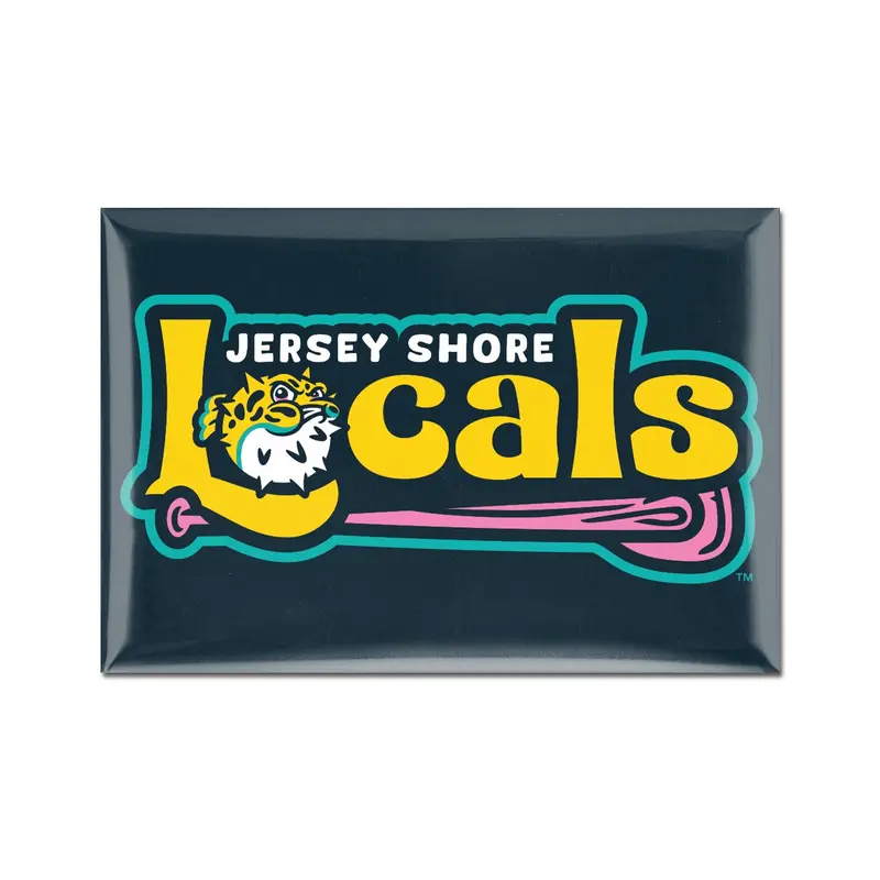 Jersey Shore BlueClaws TNC Locals WinCraft Fridge Magnet
