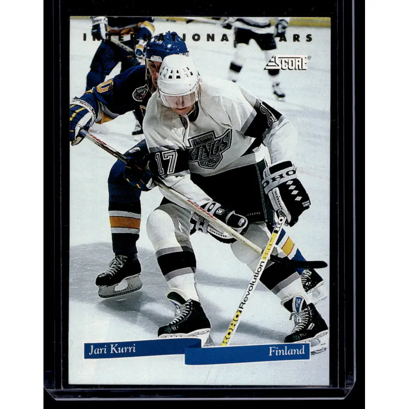 1993-94 Score - International Stars Canadian Jari Kurri #7