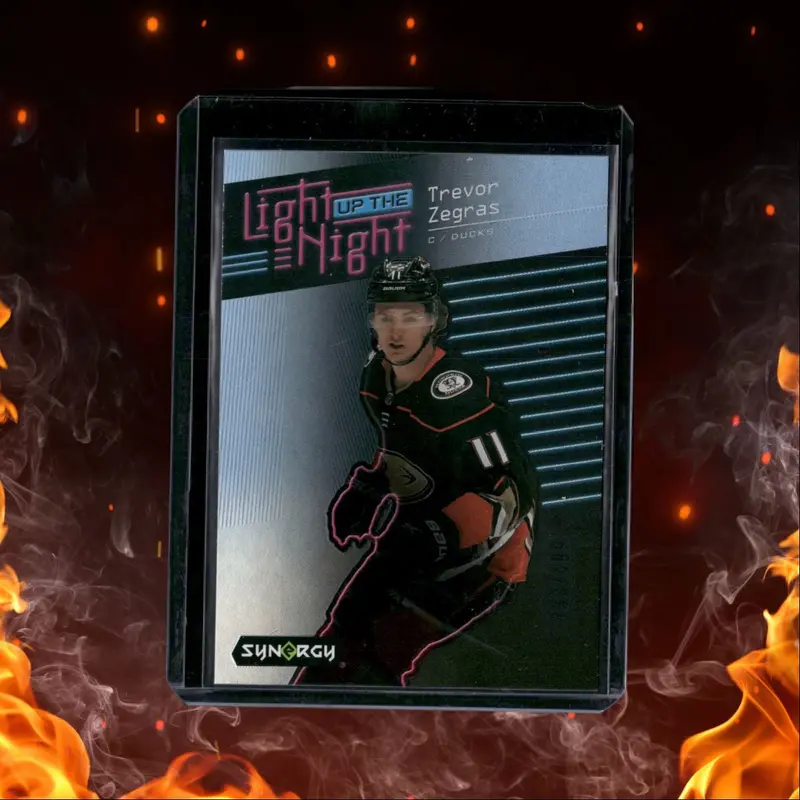 2023-24 Upper Deck Synergy Trevor Zegras Light Up The Night 433/499 #LN-TZ