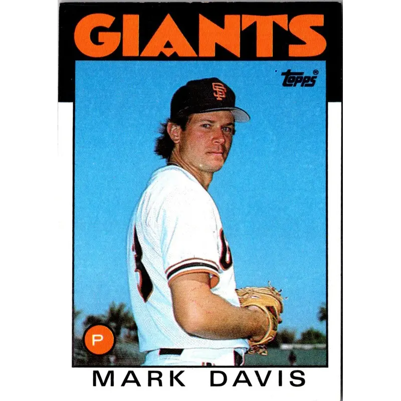 1986 Topps Mark Davis #138