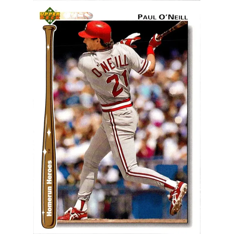 1992 Upper Deck Home Run Heroes Paul O'Neill #HR15