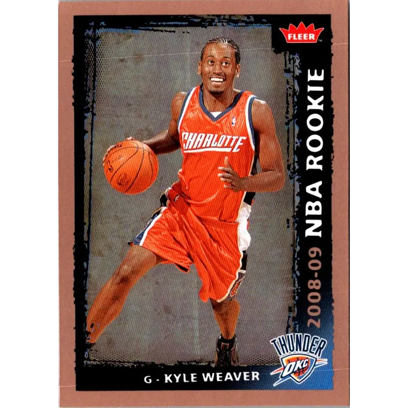2008 Fleer Kyle Weaver #232 Rookie