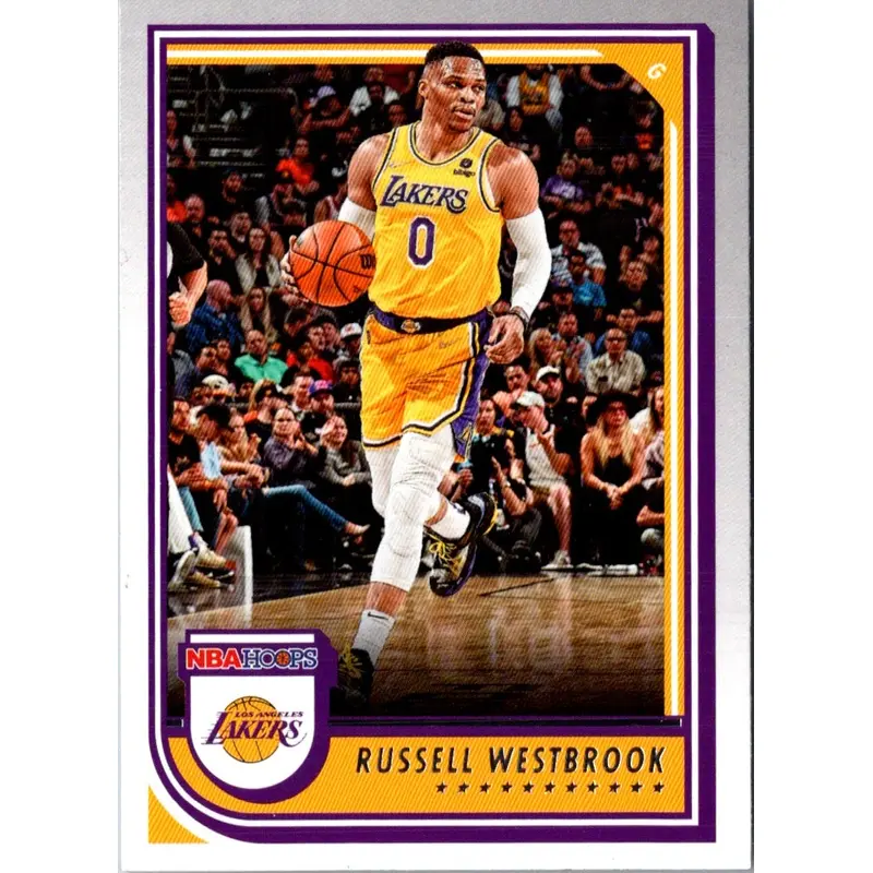 2022 Hoops Purple Russell Westbrook #172