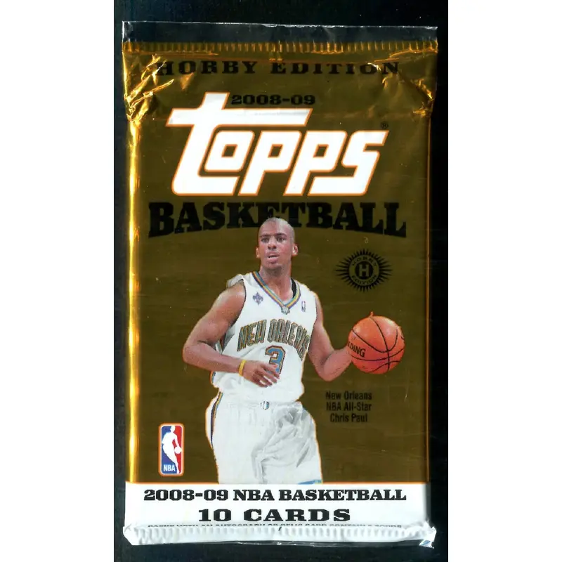 2008/09 Topps Basketball Unopened Pack (Hobby) (10)