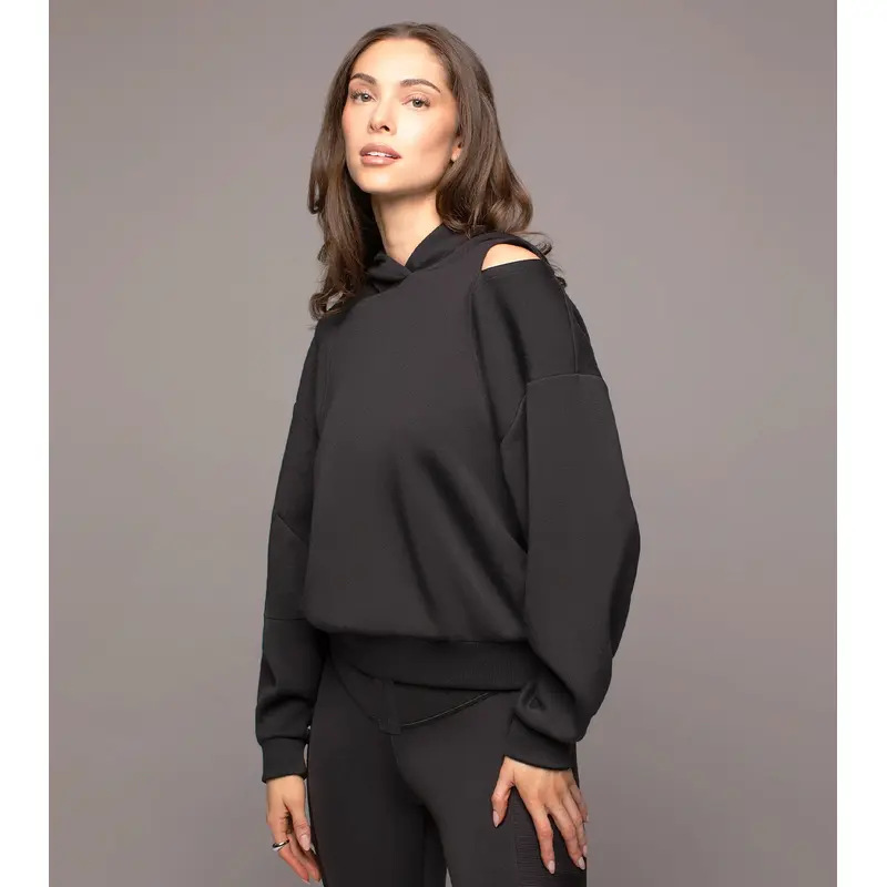 Women'S Evoke Cut-Out Fleece Hoodie Wod Armour | Kibi Sports