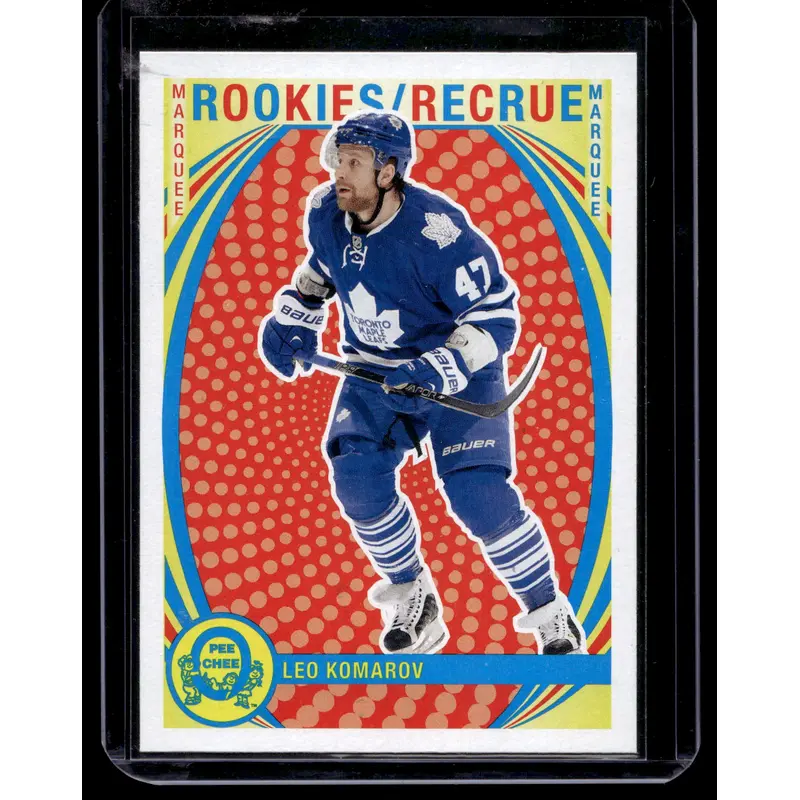 2013-14 O-Pee-Chee - Retro Blank Back - Marquee Rookies - Leo Komarov #522 RC