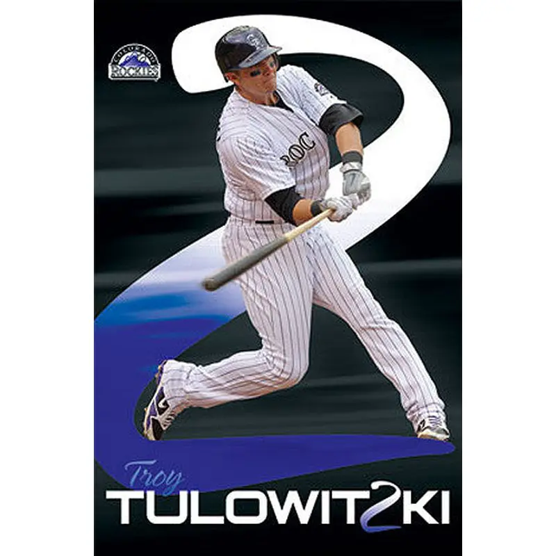 Troy Tulowitzki "2-Lo" Colorado Rockies Poster - Costacos 2011