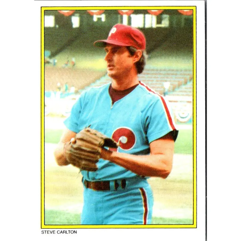 1983 Topps Glossy Send-Ins Steve Carlton #36