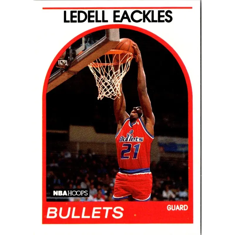 1989 Hoops Ledell Eackles #194 Rookie