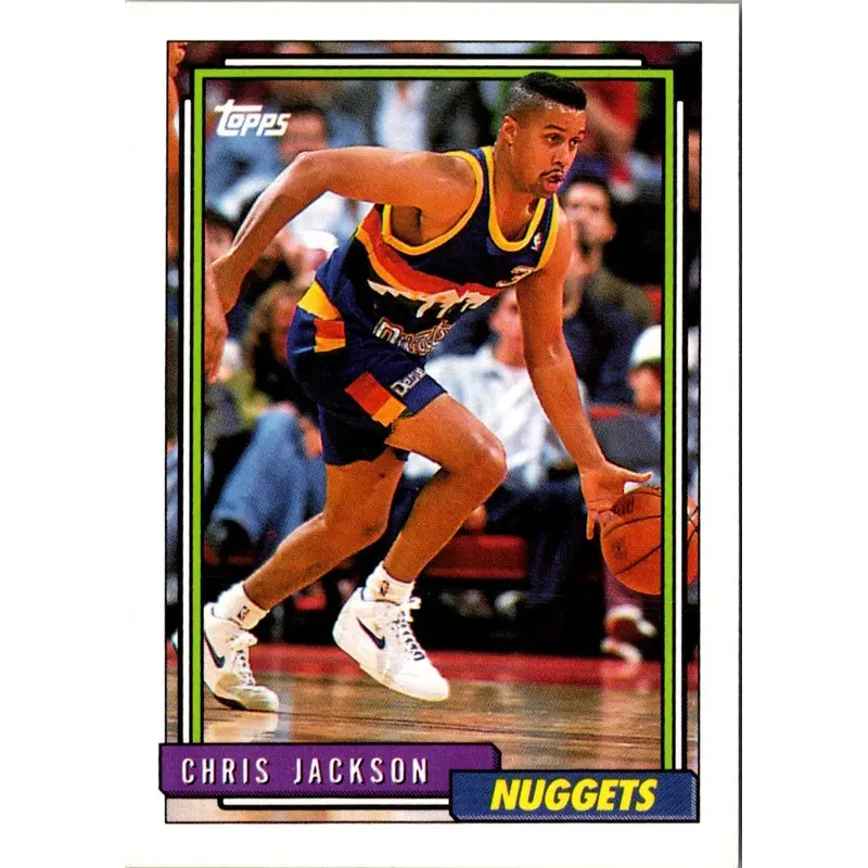 1992 Topps Gold Chris Jackson #8